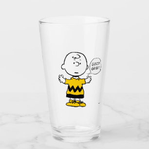 Erdnüsse Good GTrauer Charlie Brown Glas
