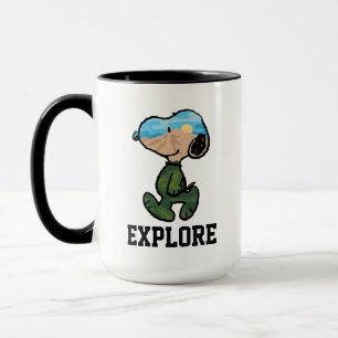 Erdnüsse   Große Snoopie im Freien Tasse