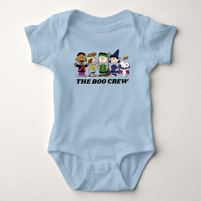 Erdnüsse | Halloween-Crew Baby Strampler (Vorderseite)