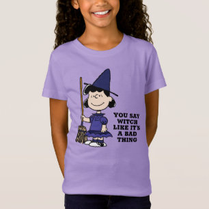 Erdnüsse   Halloween Lucy Hexe T-Shirt