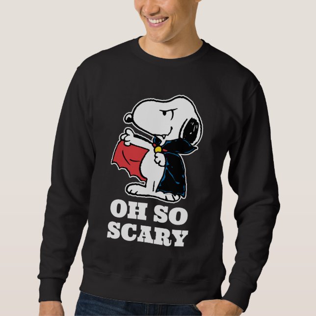 Erdnüsse | Halloween Snoopy Vampire Sweatshirt (Vorderseite)