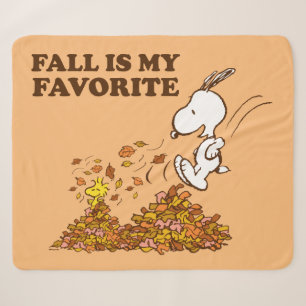 Erdnüsse Herbst ist mein Favorit Sherpadecke