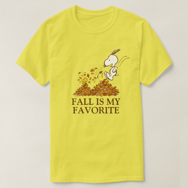 Erdnüsse | Herbst ist mein Favorit T-Shirt (Design vorne)