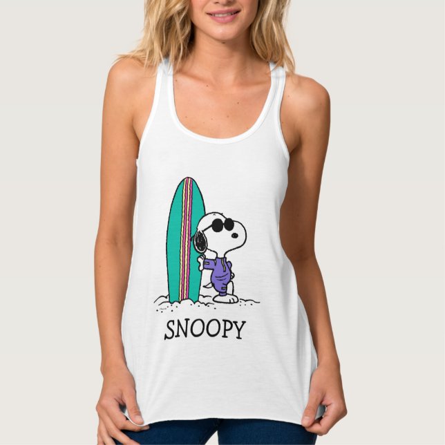 Erdnüsse | Hochwasser des Snoopy Tank Top (Vorderseite)
