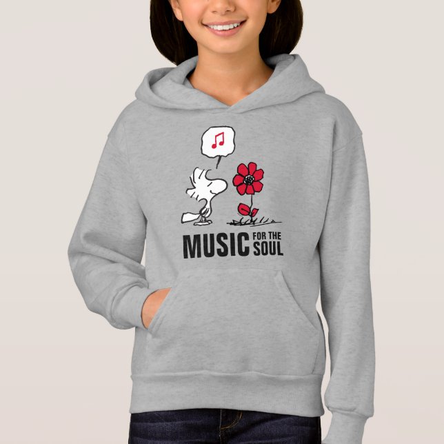 Erdnüsse | Holz riecht nach Blume Hoodie (Vorderseite)