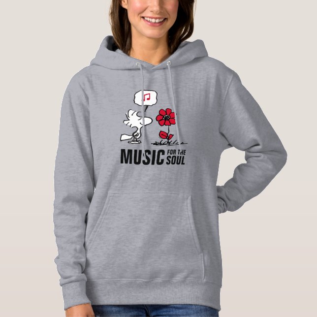 Erdnüsse | Holz riecht nach Blume Hoodie (Vorderseite)