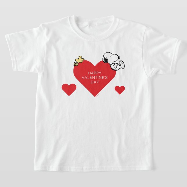 Erdnüsse | Holz und Snoopy Valentine T-Shirt (Ablage )
