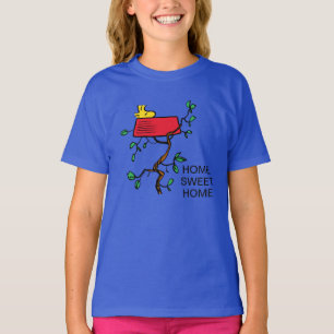 Erdnüsse   Holzeinschlag in Snoopy's Dish T-Shirt