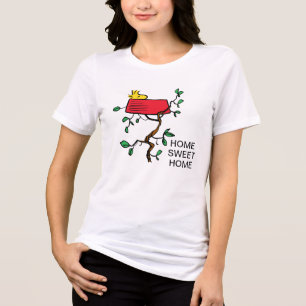 Erdnüsse   Holzeinschlag in Snoopy's Dish Tri-Blend Shirt