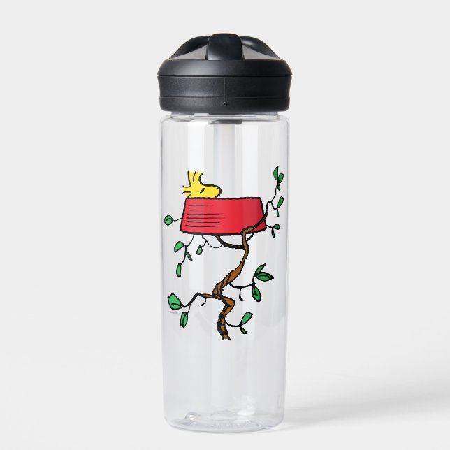 Erdnüsse | Holzeinschlag in Snoopy's Dish Trinkflasche (Vorderseite)