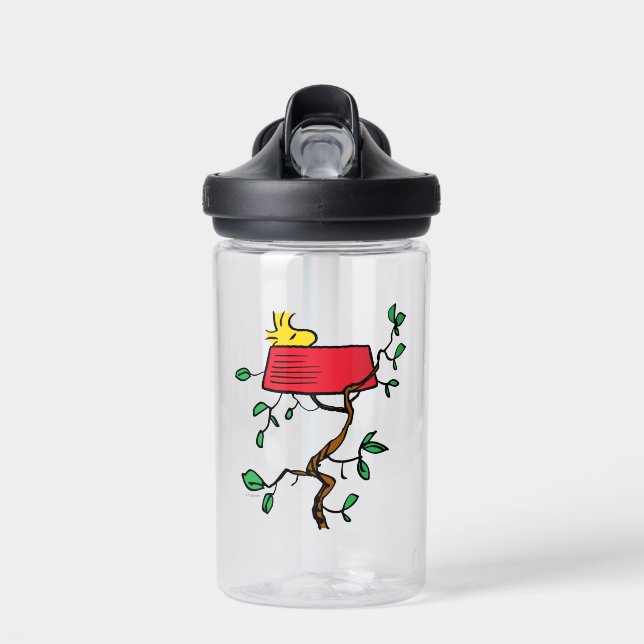 Erdnüsse | Holzeinschlag in Snoopy's Dish Trinkflasche (Vorne)
