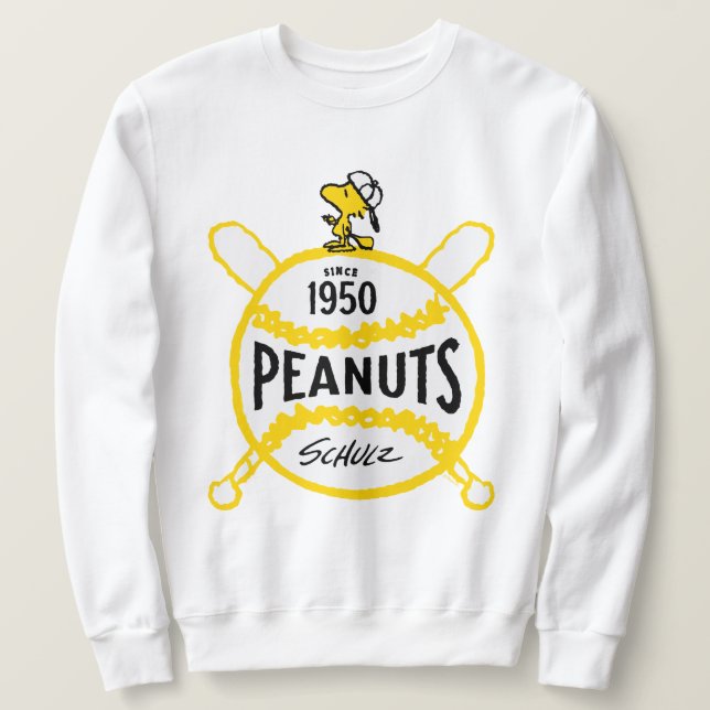 Erdnüsse | HolzErdnüsse Baseball seit 1950 Sweatshirt (Design vorne)