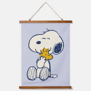 Erdnüsse im Blut Wandteppich Mit Holzrahmen