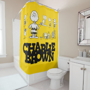 Erdnüsse Immer Charlie Brown Duschvorhang