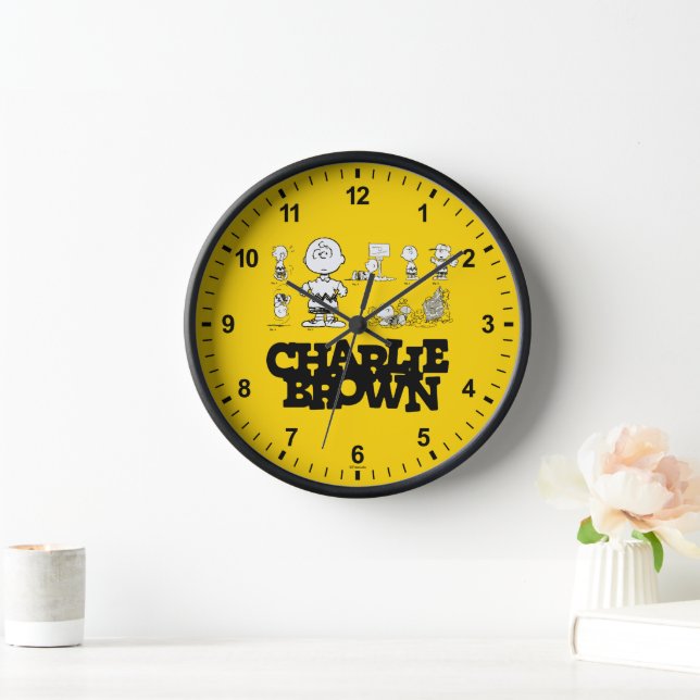 Erdnüsse | Immer Charlie Brown Uhr (Zuhause)