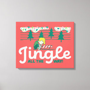 Erdnüsse   Jingle All The Way Leinwanddruck