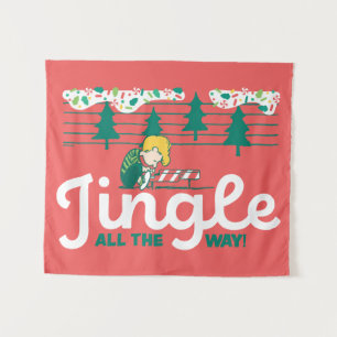 Erdnüsse   Jingle All The Way Wandteppich