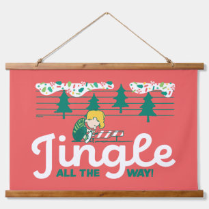 Erdnüsse   Jingle All The Way Wandteppich Mit Holzrahmen