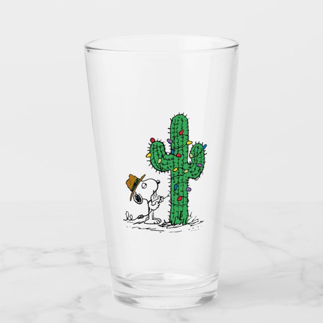 Erdnüsse | Kakteen Holiday Glas (Vorderseite)