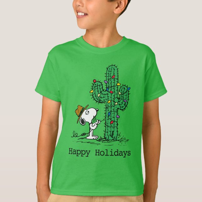 Erdnüsse | Kakteen Holiday T-Shirt (Vorderseite)