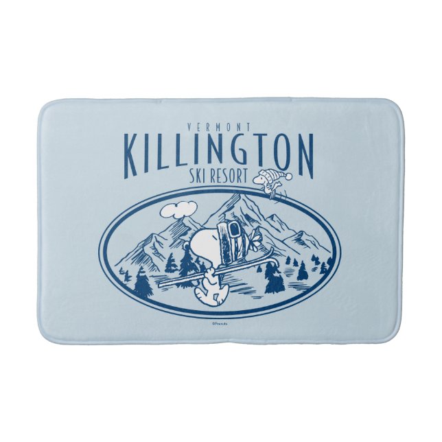 Erdnüsse | Killington Ski Resort Vermont Badematte (Vorderseite)