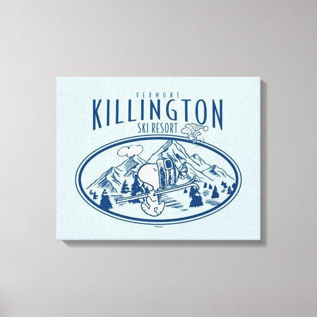 Erdnüsse | Killington Ski Resort Vermont Leinwanddruck (Vorderseite)