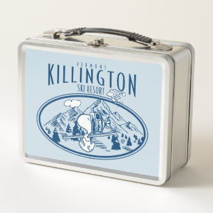 Erdnüsse Killington Ski Resort Vermont Metall Brotdose