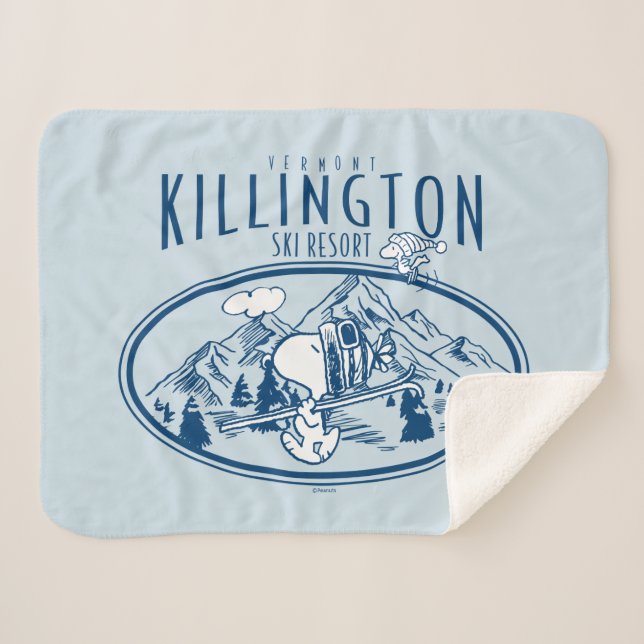 Erdnüsse | Killington Ski Resort Vermont Sherpadecke (Vorderseite (Horizontal))