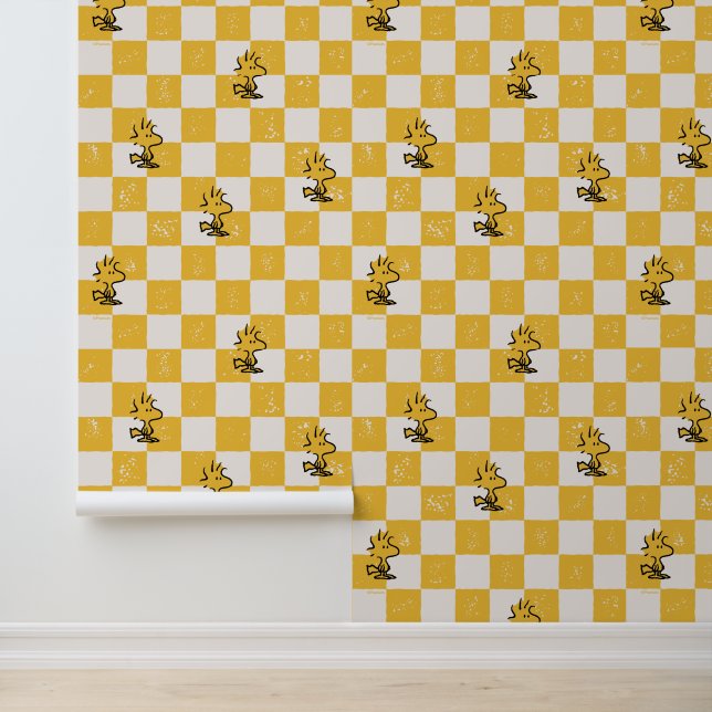 Erdnüsse | Kontrollierte Holzflagge Tapete (Anwendung)