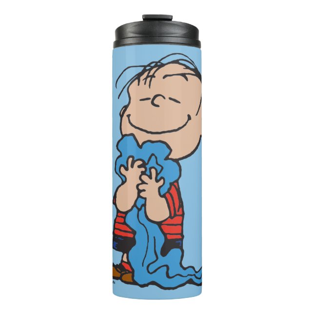 Erdnüsse | Linus Blanket Smile Thermosbecher (Vorderseite)