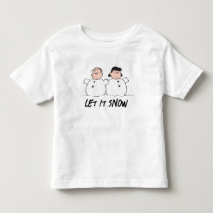 Erdnüsse   Linus & Lucy Snowmen Kleinkind T-shirt
