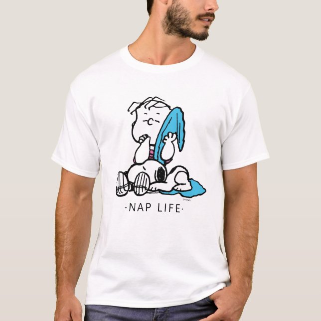 Erdnüsse | Linus & Snoopy T-Shirt (Vorderseite)
