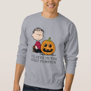 Erdnüsse   Linus und Jack O' Lantern Sweatshirt