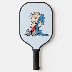 Erdnüsse Linus und sein Deckblatt Pickleball Schläger
