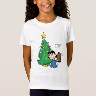 Erdnüsse Lucy Christmas Tree T-Shirt
