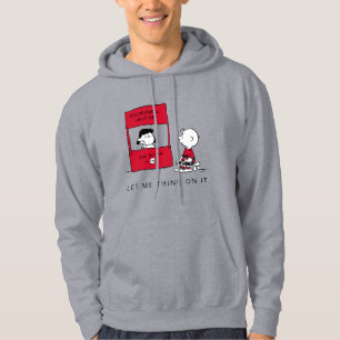 Erdnüsse Lucy gibt Charlie Brown Rat Hoodie