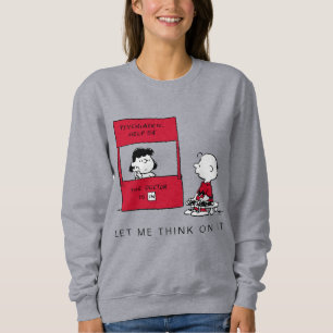 Erdnüsse Lucy gibt Charlie Brown Rat Sweatshirt