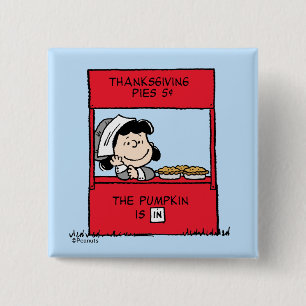 Erdnüsse Lucy Pilgrim Pie Stand Button