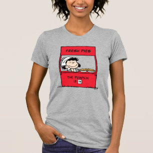Erdnüsse   Lucy Pilgrim Pie Stand T-Shirt