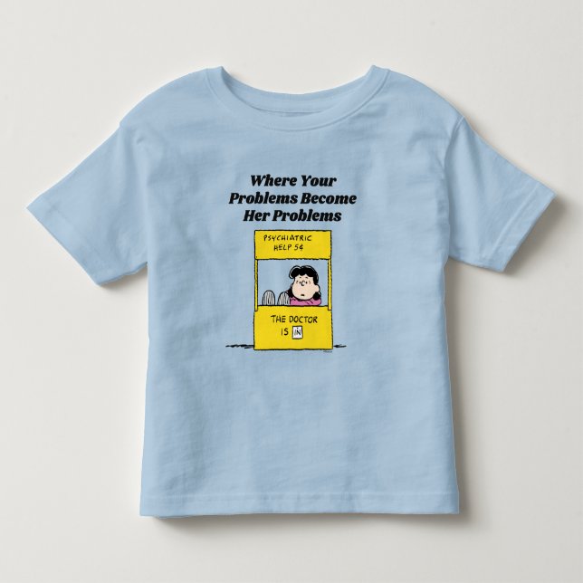 Erdnüsse | Lucy und der Arzt ist in Kleinkind T-shirt (Vorderseite)