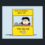 Erdnüsse | Lucy und der Arzt ist in Poster<br><div class="desc">Fügen Sie eine Touch Spaß und Erdnüsse Charme zu Ihrer Wand mit diesem Plakat Lucy in ihrer ikonischen Rolle "Der Doktor ist in". Dieses Poster ist perfekt für die Fans von Erdnüssen geeignet und vereint Lucy mit seiner spielerischen und unsinnigen Persönlichkeit. Es ist eine großartige Ergänzung zu jedem Zimmer oder...</div>