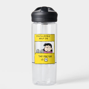 Erdnüsse   Lucy und der Arzt ist in Trinkflasche
