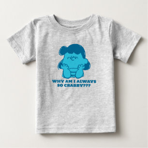 Erdnüsse   Lucy Wer sagt, ich bin Crabby? Baby T-shirt