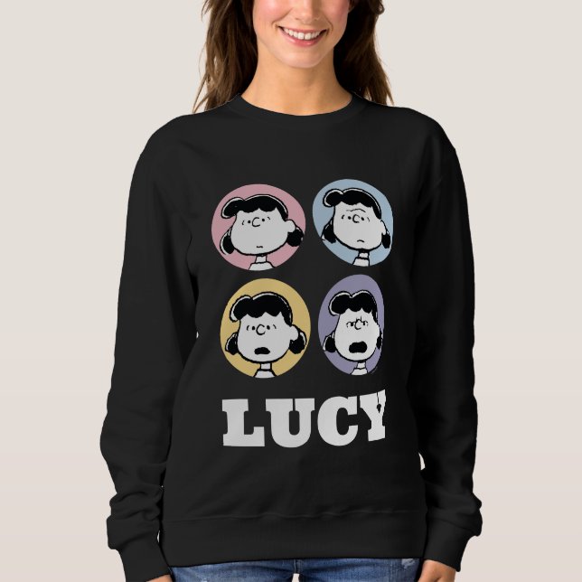 Erdnüsse | Lucy's Faces Sweatshirt (Vorderseite)