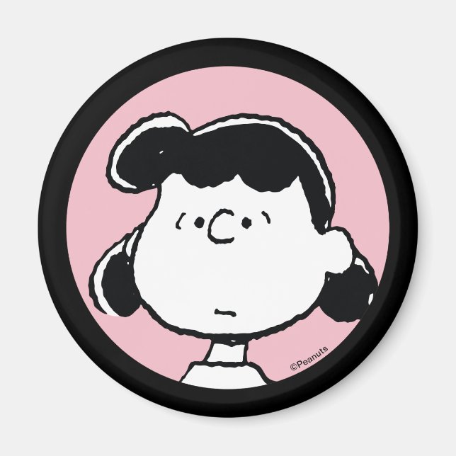 Erdnüsse | Lucys Gesichter Magnet (Vorne)