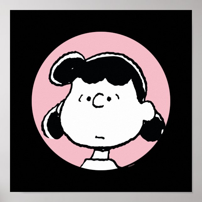 Erdnüsse | Lucys Gesichter Poster (Vorne)