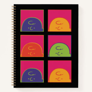 Erdnüsse   Moderne Pop Art ist Charlie Brown Notizbuch