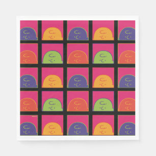 Erdnüsse Moderne Pop Art ist Charlie Brown Serviette