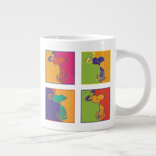 Erdnüsse Moderner Pop Art Snoopy Jumbo-Tasse