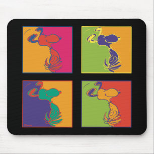 Erdnüsse Moderner Pop Art Snoopy Mousepad